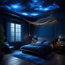 Starlit Canopy Bed