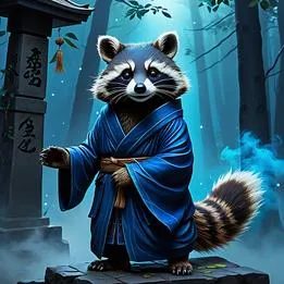 Tanuki Raccoon