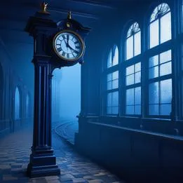 Train Station Clock