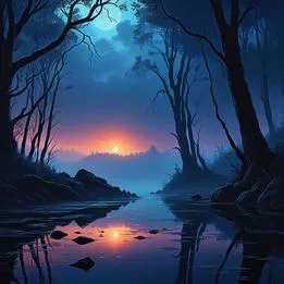 Twilight Firelight