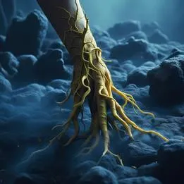 Veins of Ginger Root