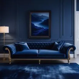Velvet Couch