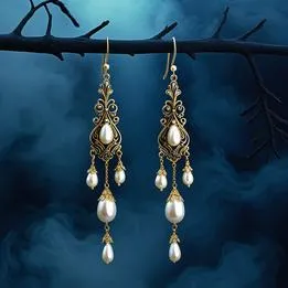 Vintage Pearl Earrings