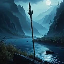 Weathered Fishing Spear