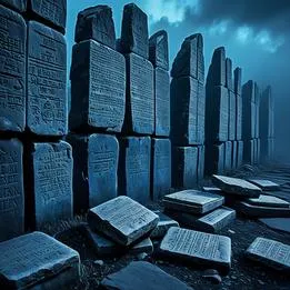 Weathered Stone Tablets