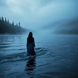 Wind-swept Lake