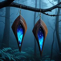 Wooden Earring