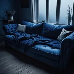 Worn-Out Sofa
