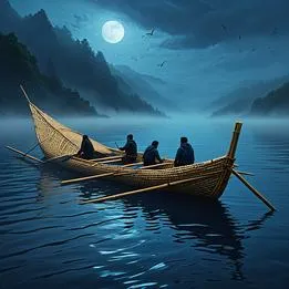 Woven Reed Raft